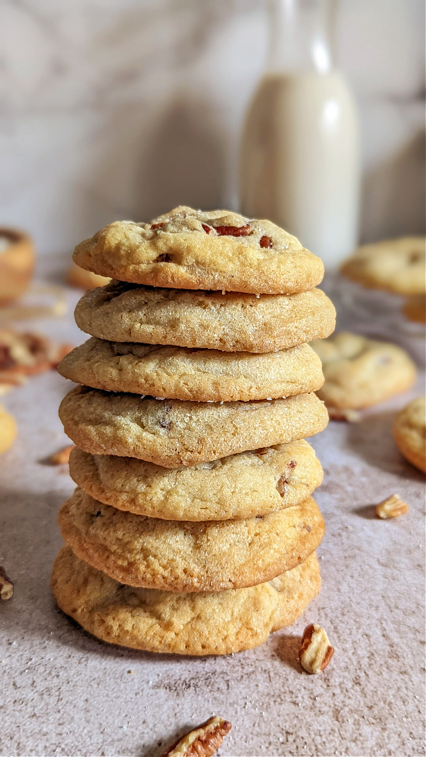 Brown Sugar Cookies with Pecans